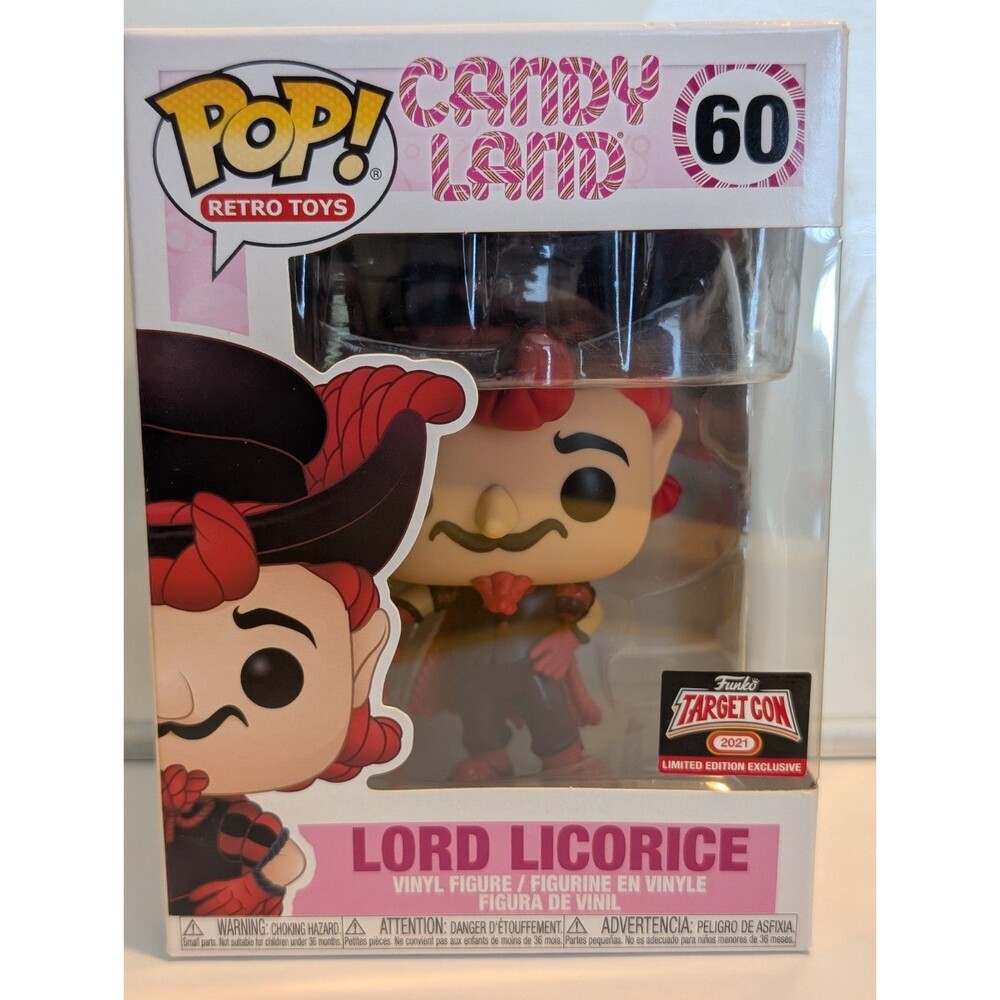 Funko Pop Retro Toys Candyland Lord Licorice 2021 TargetCon Exclusive #60
